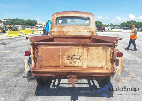 1952 Ford F100 from USA, damaged, VIN F102SP11582